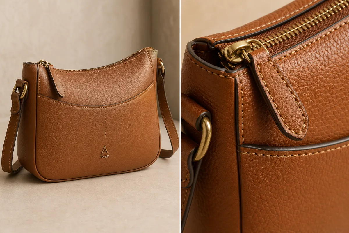 How to Create Handbag Detail Images That Show Leather Texture